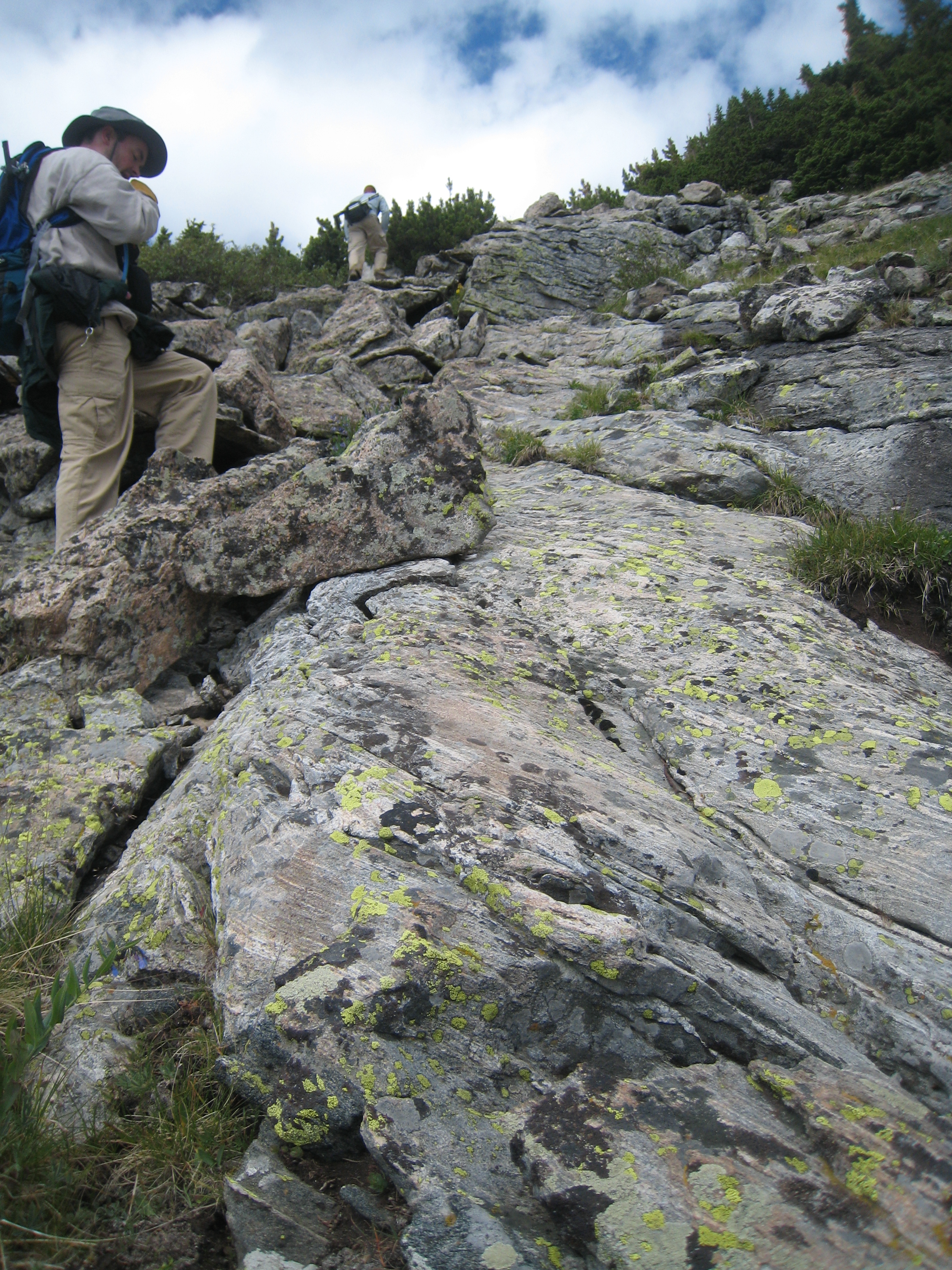 2009 Wind River Trip - Day 3 - Climbing Mount Victor